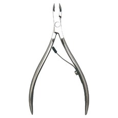 SUNDEN 鏡光鍛造專業甘皮鉗 4mm 美甲師專用, 銀色, 1個