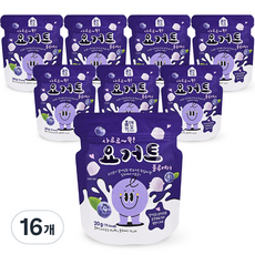 홈앤키즈 사르르쏙 요거트 블루베리, 20g, 16개, 블루베리맛