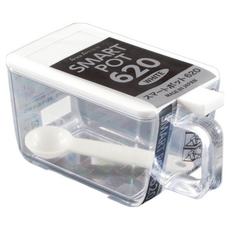 Sanada Seiko 調味盒 15.5 x 8.1 x 8cm 白色, 620ml, 1個