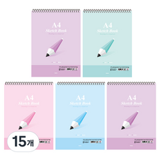 PENPIA 3000 A4繪圖素描本, A4, 13張, 15個