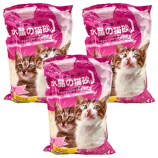 元氣王 水晶貓砂 (10L), 蘋果香氛, 3包