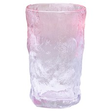 上手家居 冰川杯 13 x 8cm 330ml, 漸粉色, 1個