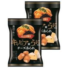 Kirara 起司米菓 魚子醬海膽風味, 42g, 2包