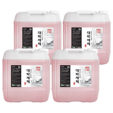 대박세제 식기세척기용 중성세제, 18.75L, 4개