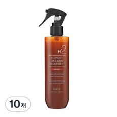 라입 R2 노워시 케라틴 헤어 트리트먼트 러블리, 250ml, 10개