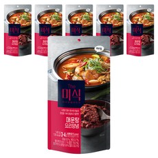 더미식 매운탕 양념, 140g, 6개