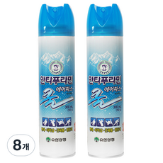 안티푸라민 유한양행 안티푸라민 쿨 에어파스 300ml, 1개입, 8개