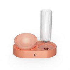 PASTEL PET 貓咪半自動寵物飲水器 S, 橘色, 1個