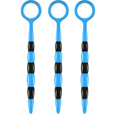 The Challenger圓形舌苔清潔刷 藍色, 0.02公斤, 3個