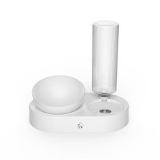 Pastel Pet 寵物半自動寵物飲水器 M, 白色, 1個