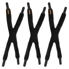 BOER SPORT 2K-Band 護膝, 黑色
