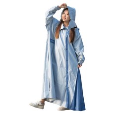 Crocodile 鱷魚 丹寧獵人多功能斜開雨衣 正面斜開設計 兩側加寬 背部加寬高係數反光 加高領口防滲水 袖口可調整