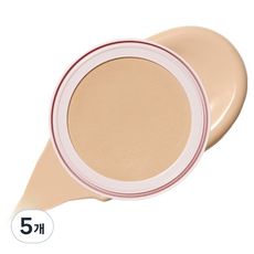 에스쁘아 비내추럴 쿠션 리필 14g, 23호 베이지, 5개