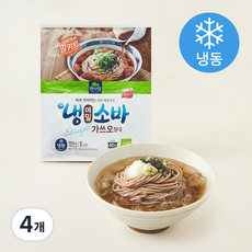 면사랑 냉메밀소바 (냉동), 504g, 4개