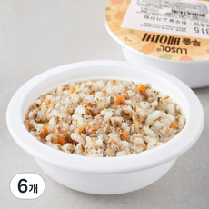 루솔 3단계 10~12개월 한우 불고기 진밥 이유식 315, 180g, 6개