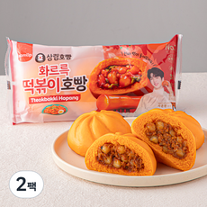 삼립 화르륵 떡볶이 호빵, 100g, 3개입, 2개