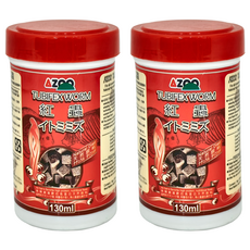 AZOO 紅蟲 高蛋白營養飼料 AZ80037, 130ml, 2瓶