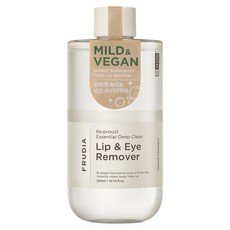 FRUDIA 自然而然 植萃溫和瞬效眼唇卸妝液, 300ml大容量, 純素友善, 300ml, 1瓶