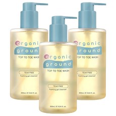 有機地面從頭到腳洗, 300ml, 3個