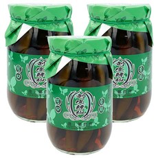 池上鄉農會 剝皮辣椒 450g (香脆夠味 佐餐良伴), 3罐