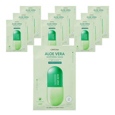 CAPSTAY 每日舒緩蘆薈面膜, 1個, 10入