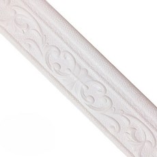 Hot Day Some 柔軟緩衝裝飾條 8cm x 2.3m 2入, 白色