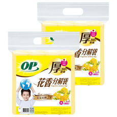 OP 花香分解袋 加厚加量 大 65 x 70cm 英國梨小蒼蘭, 45L, 2包
