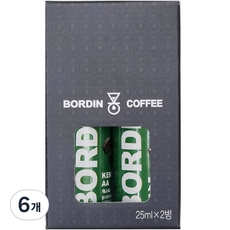BORDIN 冰滴咖啡原液 肯亞AA級款, 單品, 6瓶