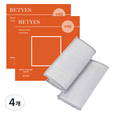 Betties 多用途無刮痕鋼絲絨, 5入, 4個