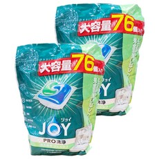 JOY W 洗碗機專用清潔凝膠球 大容量76個, 1.022kg, 2袋
