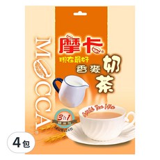MOCCA 摩卡 現在最好 香麥奶茶, 18g, 24包, 4袋