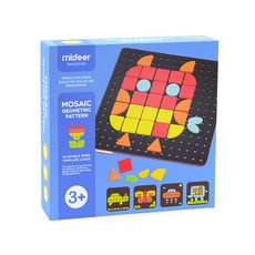 mideer 馬賽克動物原木拼圖, 1組