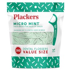 플랙커스 마이크로 민트 치실, 300개입, 1개