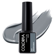 Colorpia 一步式純色凝膠美甲, 1個, 017 月光灰, 6g