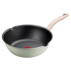 Tefal 特福 抹茶時光系列不沾深平鍋 G179649, 24cm, 1個