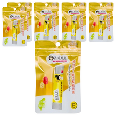 玩美日記 輕涼緊緻唇膏 滋潤修護 台灣製造, 維他命E, 5g, 6件