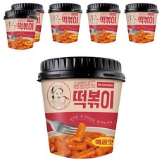 雙八年道杯裝辣炒年糕 辣味, 120g, 6個