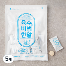 육수의 비법 한알, 4g, 25개입, 5개