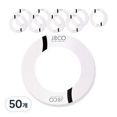 제이엔코 워머기 카라 화이트, 50개