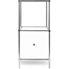 ZAR A타입 3단 서랍형 모듈 선반, 화이트