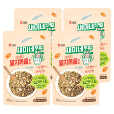 Semie-Kitchen 杏仁鯷魚乾拌炒醬, 4個, 80g