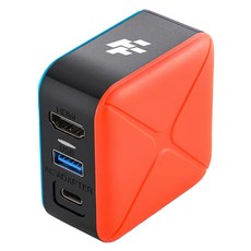 Nintendo 任天堂 SWITCH 周邊 FlashFire switch 電源+TV轉換器, 1個