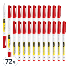 Lineplus WON 奇異筆, 紅色, 72個
