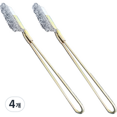 World Clean 一字型不鏽鋼刷, 4個, 混合顏色