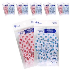 소프렌 도트 샤워 헤어캡, 랜덤 발송, 12개