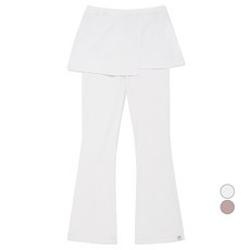 키르시 여성용 랩 레이어드 스커트 팬츠