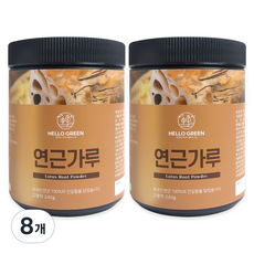 헬로우그린 연근 가루, 240g, 8개