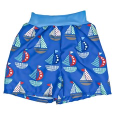 Splash About 海灘尿布褲 普普風帆船, XL, 1件