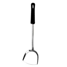 ZEBRA THAILAND斑馬牌 電木煎匙 104L SUS 304不銹鋼材質 適用烹調食物, 黑色, 1支