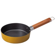 CB JAPAN COPAN系列 IH爐迷你平底鍋 芥末黃, 16cm, 1個